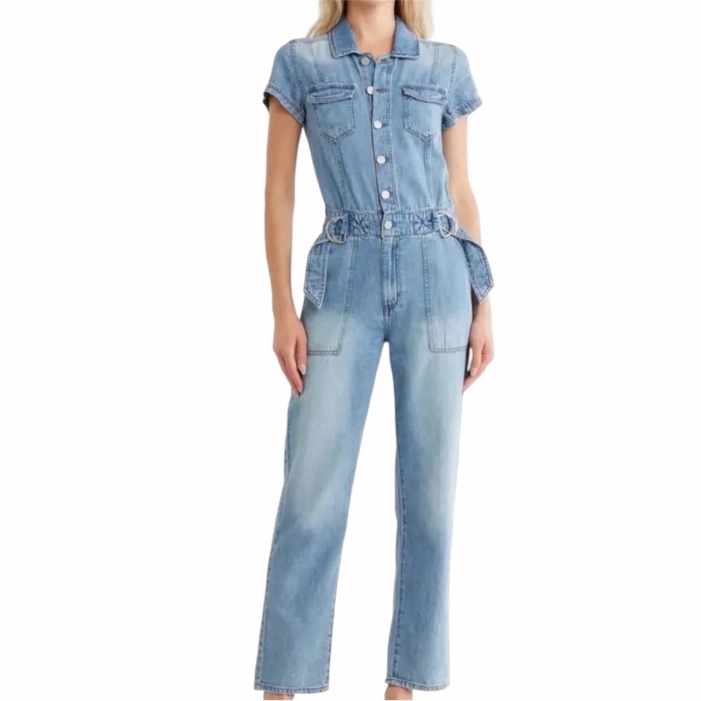 Habitual NWT Light Blue Denim Jumpsuit